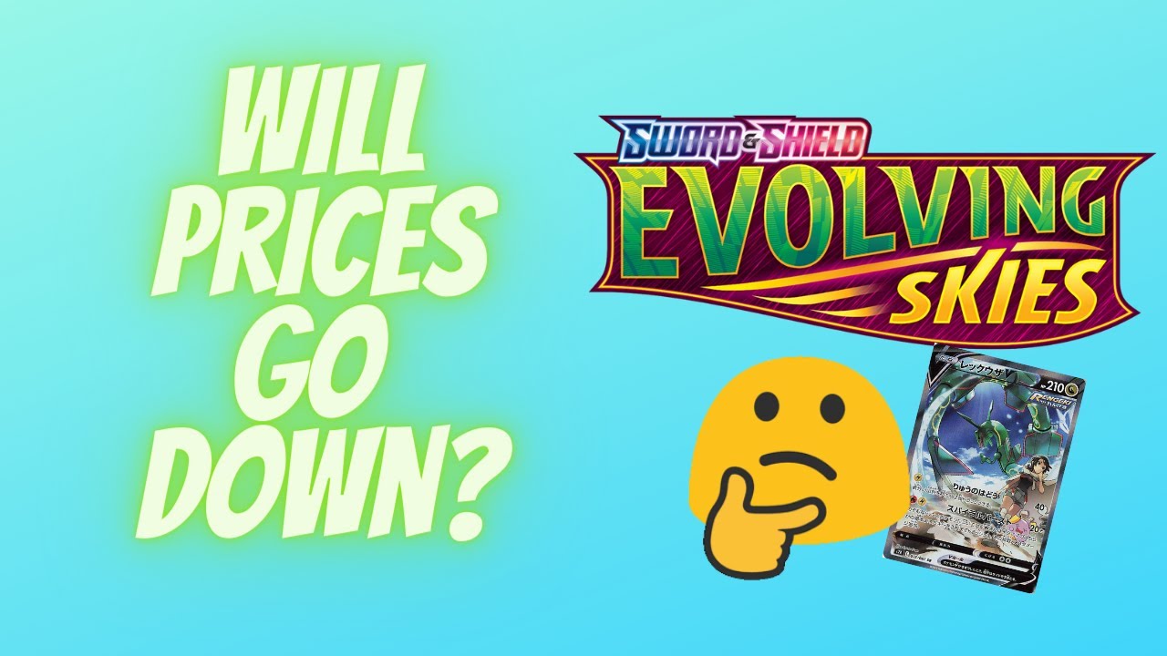 Let's Talk About Evolving Skies Prerelease Pricing on Pokemon Cards | Will Prices Remain High?
