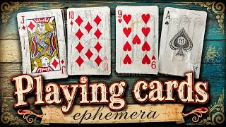 🃏 Turn Old Playing Cards into Beautiful Ephemera ✂️✨ (Easy Ideas!)