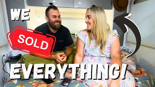 We sold EVERYTHING To Travel! FINALLY Picking up our CARAVAN!