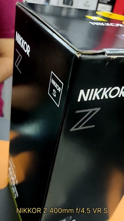new Nikon Z 400mm f/4.5VR S #photography zoom Lens unboxing video camera shop mahavir photo Pune