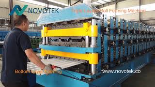Three/ Triple Layers Roll Forming Machine, Double Layer Roll Forming Machine