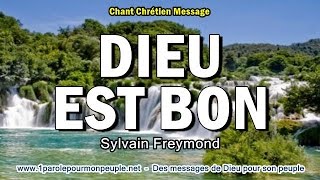 Video thumbnail of "DIEU EST BON - Sylvain Freymond – Chant chrétien"