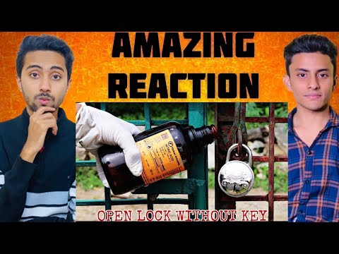 क्या हम तेजाब (Nitric Acid) से ताले को खोल सकते हैं - How to open a lock without a key