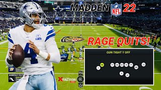 MADDEN 22 BEST PLAYBOOK MONEY SCHEME FORCE RAGE QUITS! INSANE OFFENSE | MADDEN 22 TIPS | TMQ #131