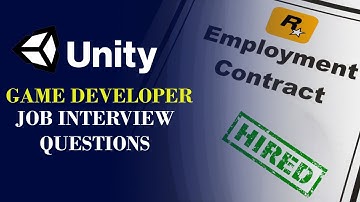 Everything you need to prepare for Game developer Interview | Unity