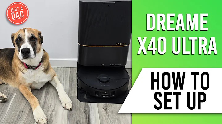 Dreame X40 Ultra Robot Self-Emptying Vacuum & Mop How to SET UP