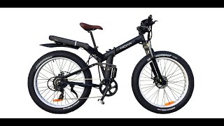 Full-Suspension Folding Frame E-Bike 