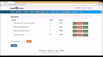 How To Use The Application Options