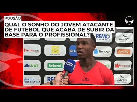 Qual o sonho do jovem atacante de futebol que acaba de subir da base para o profissional?