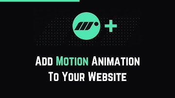 How To Add Framer Motion To Your HTML, CSS, JavaScript Website