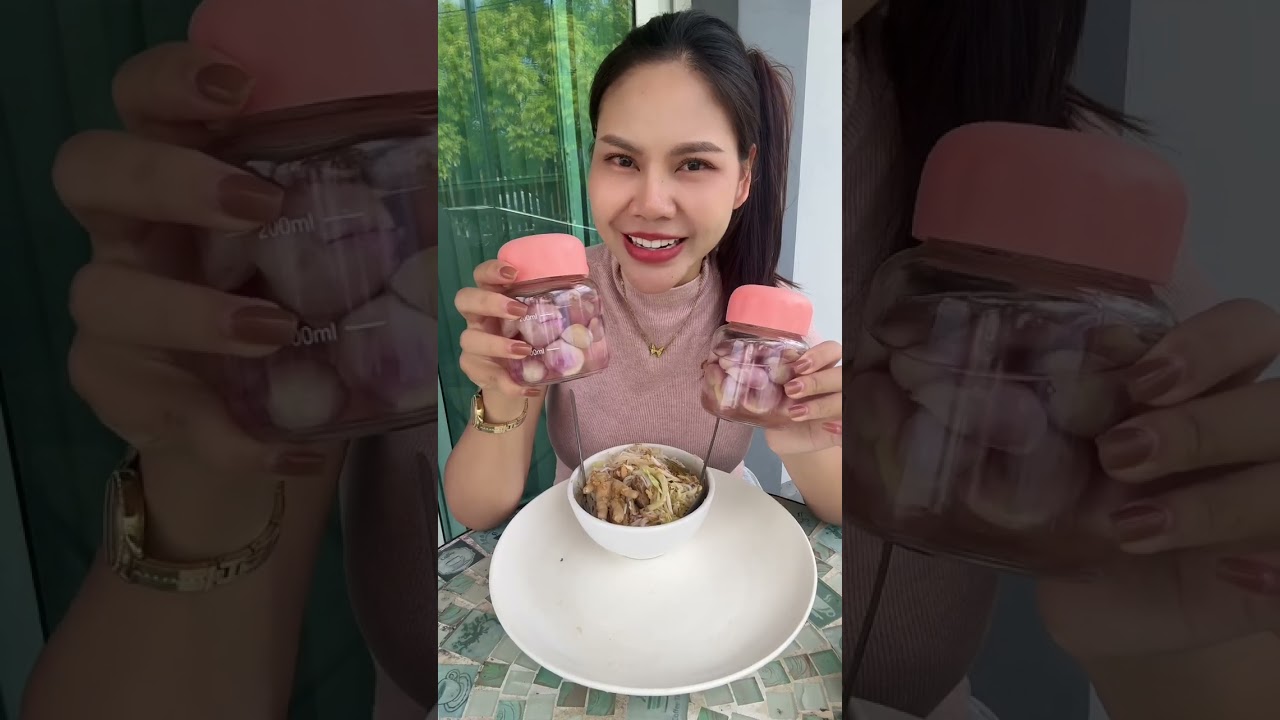 ทำหอมแดงดอง 3 รส อร่อยกรอบ เครื่องเคียงอย่างดี