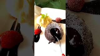 Yes♥️ Obsessed with chocolate lava cake ?shorts chocolatelavacake dessert