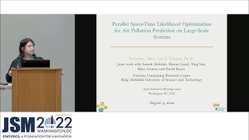 Parallel Space-Time Likelihood Optimization for Air Pollution Prediction on Large-Scale Systems