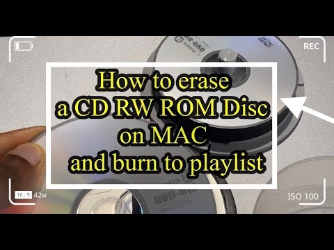 How to Format or Erase CD or DVD or Rewrite a CD RW or DVD RW Using Mac  (2022) Free, Quick and Easy