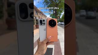OPPO FIND X9 ULTRA vs OnePlus 15 - Лучший Зум! 📸 #test #shorts