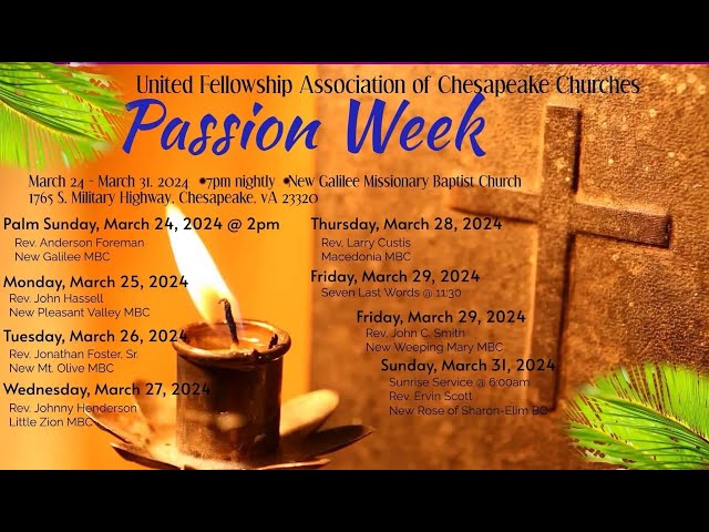 Passion Week Day 4 3.27.2024