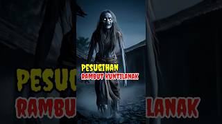 Akibat Dijadikan Tumbal Pesugihan Rambut Kuntilanak #misteri #mistis #shorts #short