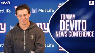 Tommy DeVito savoring second season in the NFL, talks Giants preseason opener | SNY