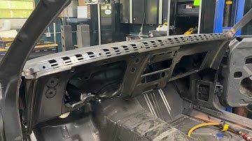 67 Firebird, Part 43, Firewall Prep and dash install