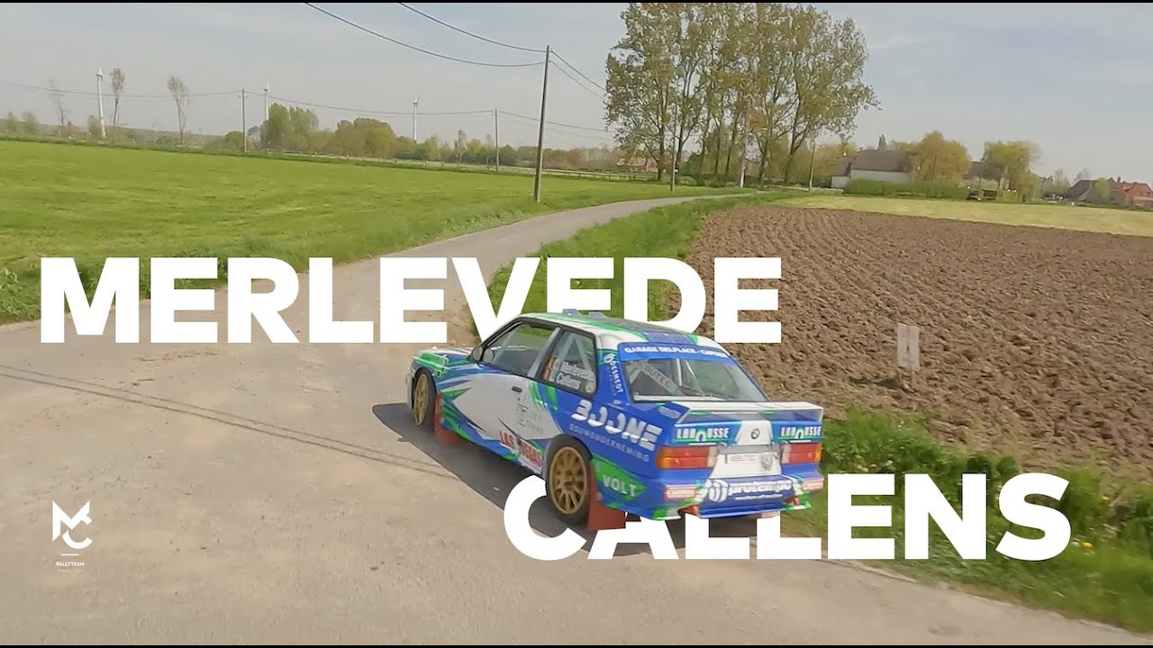 RALLYTEAM Merlevede - Callens. Monteberg rally 2023. Rally fpv video.