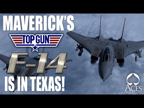 Maverick's Top Gun F-14 Tomcat is in Corpus Christi, TX