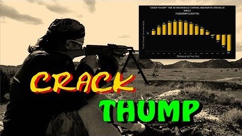 Long Range 101 Part 82 - RANGING ENEMY FIRE - Crack Thump Method