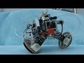 2 wheel balancing robot - transformation in slow motion