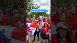 Panama fans take over Toronto for World Cup! 🇵🇦🇨🇦