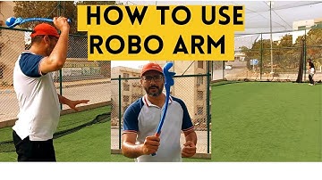 Robo Arm | How to Use Sidearm or How to bowl with sidearm in Cricket How to use Robo Arm