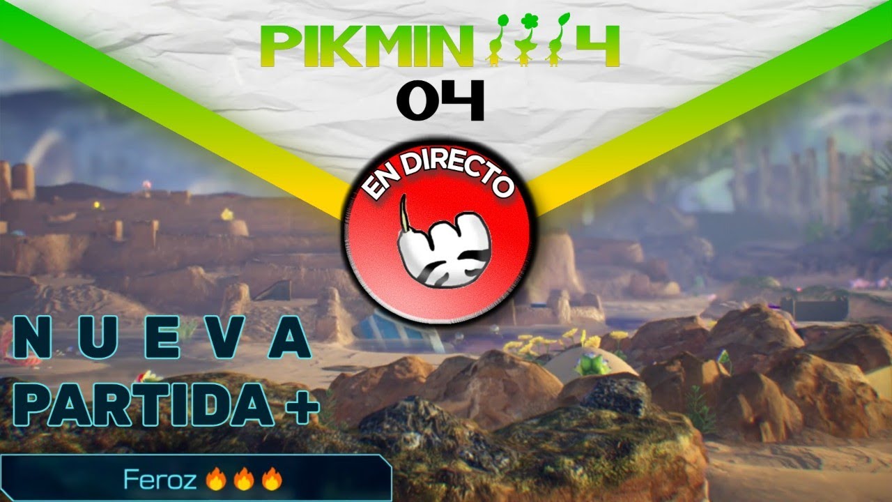¡RIBERAS SERENAS FEROCES! | Ep.04 - Pikmin 4 (Nueva partida + modo feroz)