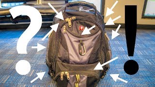 SwissGear 1900 Backpack Review: Such A Thing As TOO Many Pockets?