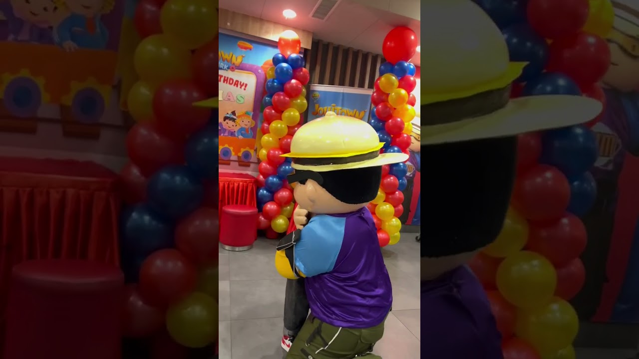 When My son meets Jollibee’s friend 