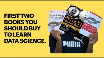 First TWO books for data science with python