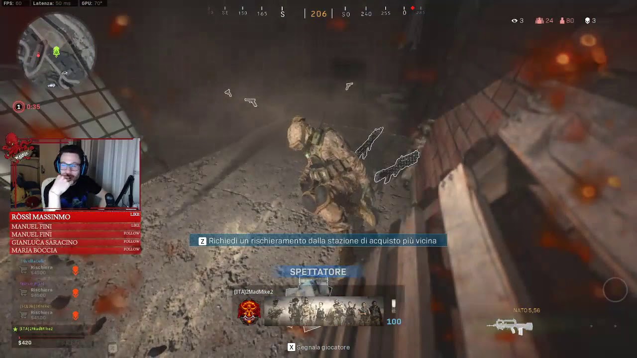 rip amico mio e mo se magna