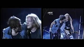 Iron Maiden - Wrathchild & 2 Minutes To Midnight (Rock In Rio 2001) (Splitscreen)