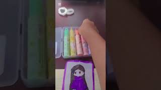 😱I draw a lady💓✨#duet #emojicat #roblox #luck #emoji #gacha #sofia #shots 🍭