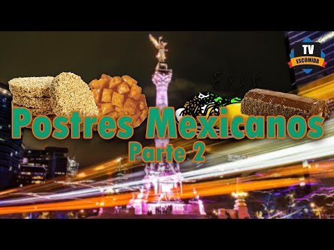 Postres mexicanos que