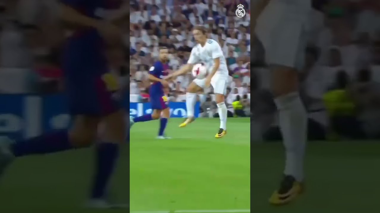 Modric’s First Touch 🥵
