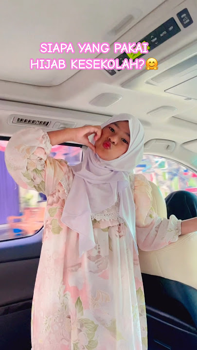 DISTA CANTIK PAKAI HIJAB🤗!! #shortvideo #viralvideo