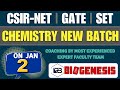NEW BATCH FOR CSIR NET, SET, GATE CHEMISTRY STARTS FROM JANUARY- 02, 2026 | EXPERIENCED FACULTY TEAM