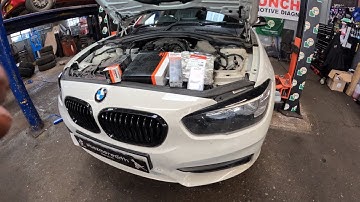 BMW f20/21 1.5 116d full service Inc brake fluid replacement