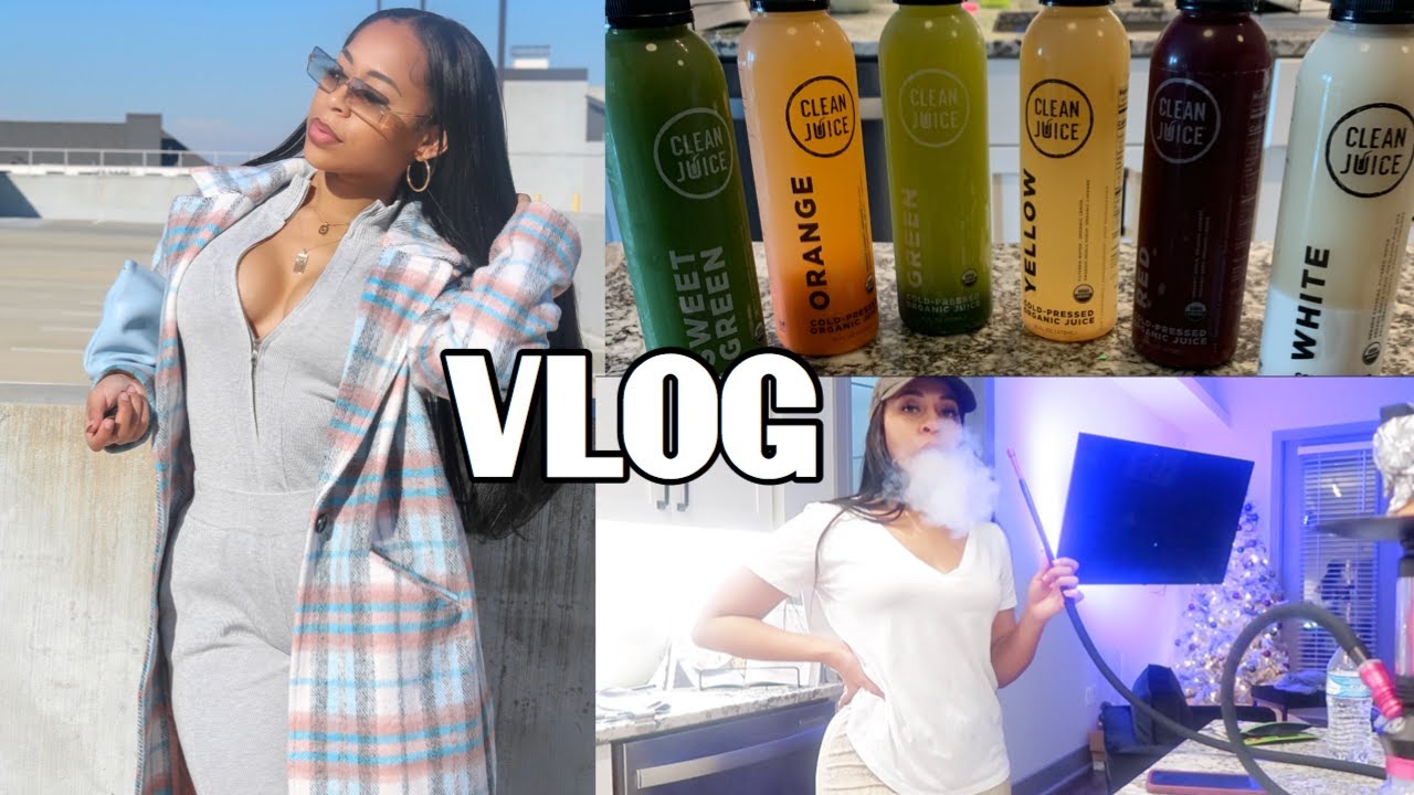 VLOG| 3 DAY JUICE CLEANSE, PICS FOR THE GRAM, LOTS OF FAILURES + ALOT OF ME BEING A HOMEBODY LMAO