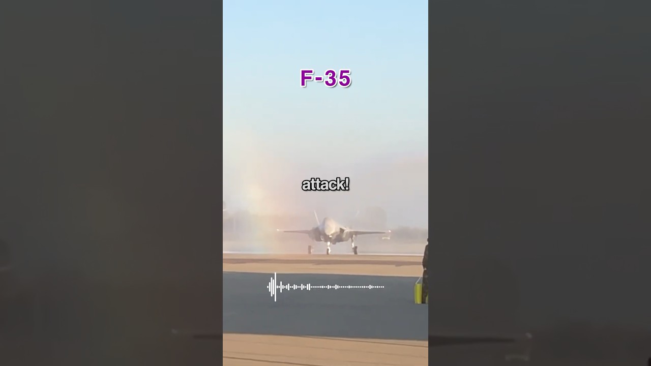 F-35’s Water Salute GOES WRONG 😳