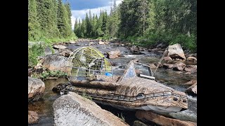 На Аэролодке по горной реке / За крупным Хариусом.