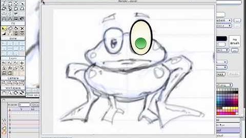 10 05. Eye Construction pt. 1-Anime Studio Pro Tutorial