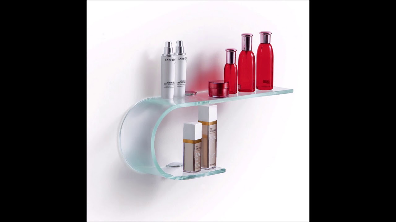 Glass Wall Shelves Ideas YouTube