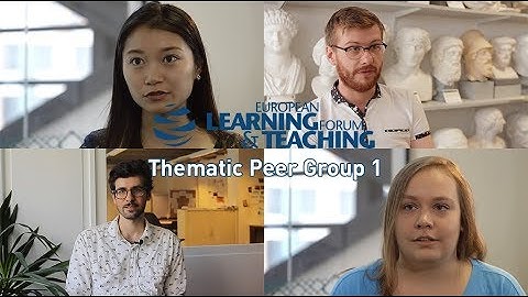 Learning & Teaching Forum - Thematic Peer Group 1