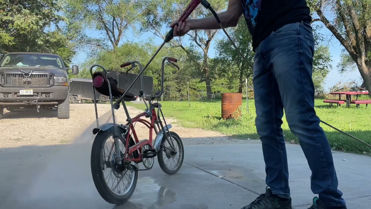 1970 Schwinn Orange Krate Stingray & it’s new home