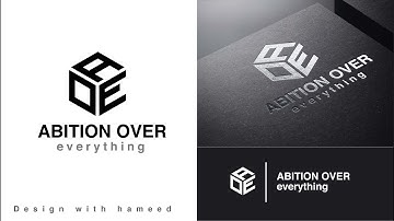 Poly Cubic logo design in Adobe illustrator cc from start to finish [Cubic logo]