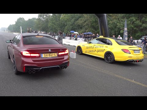 BRABUS 800 E63 S AMG 4Matic+ vs 750HP BMW M5 F90 Competition